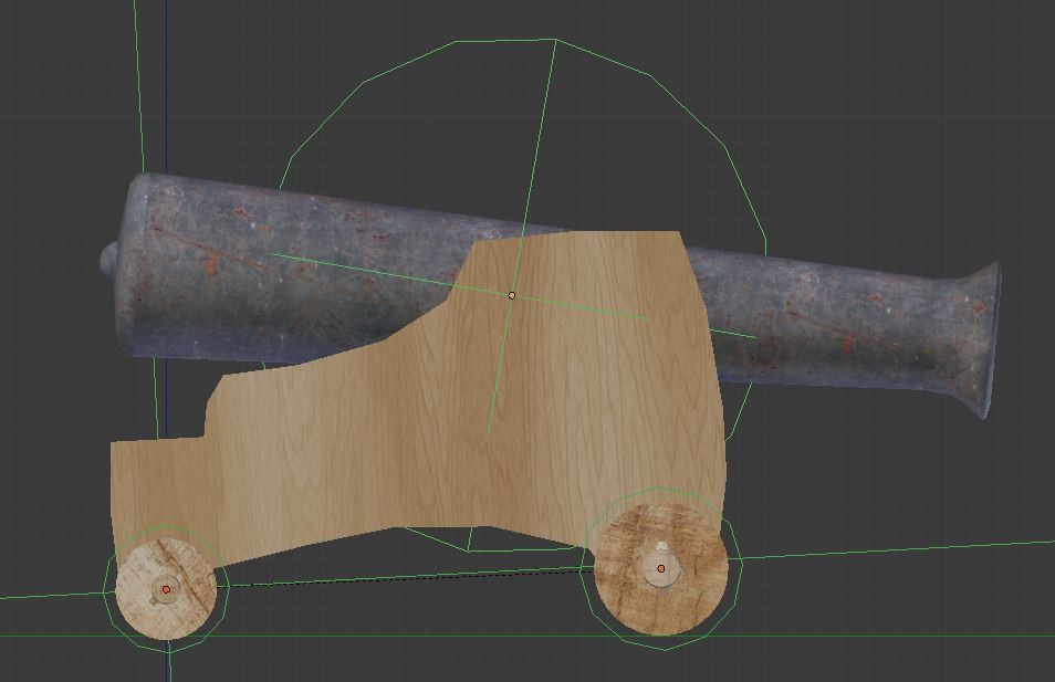 Rigged deck Cannon preview image 3